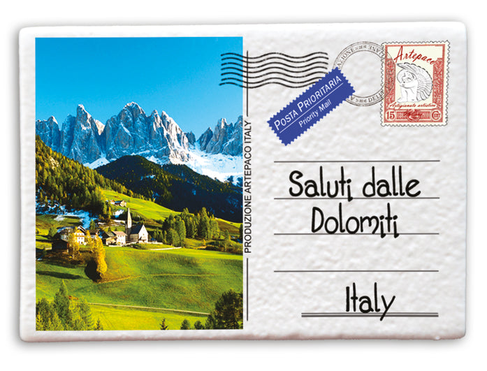 CALAMITA MAGNETE SOUVENIR CARTOLINA