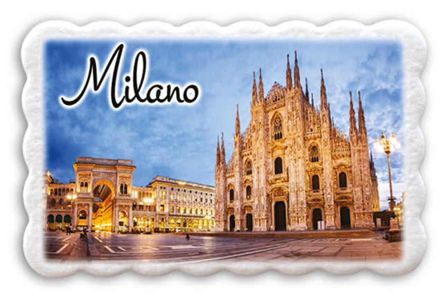 CALAMITA MAGNETE SOUVENIR RETTANGOLO SMERLATO