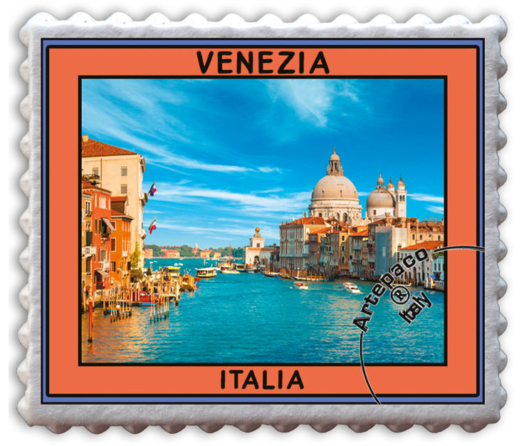 CALAMITA MAGNETE SOUVENIR FRANCOBOLLO