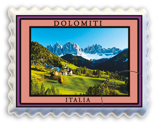 CALAMITA MAGNETE SOUVENIR FRANCOBOLLO MINI