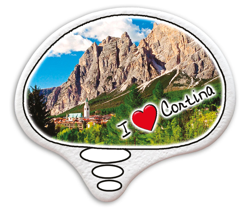 CALAMITA MAGNETE SOUVENIR FUMETTO