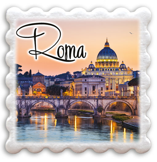 CALAMITA MAGNETE SOUVENIR QUADRO SMERLATO